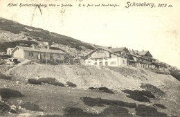 T1/T2 Schneeberg, Hotel Hochschneeberg - Non Classés