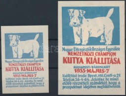 1933 Nemzetközi Kutyakiállítás R! - Non Classés