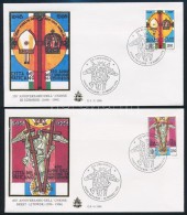 1996 Breszti Unió Sor 2 Db FDC-n Mi 1172-1173 - Autres & Non Classés