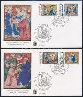 1995 Miniatúrák, Marco Polo Sor 2 Db FDC-n Mi 1167-1170 - Andere & Zonder Classificatie