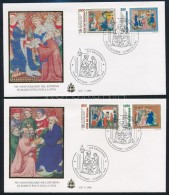 1995 Miniatúrák, Marco Polo Sor 2 Db FDC-n Mi 1167-1170 - Andere & Zonder Classificatie