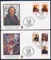 1992 Amerika Felfedezésének 500. évfordulója Sor 2 Db FDC-n Mi 1051-1055 - Andere & Zonder Classificatie