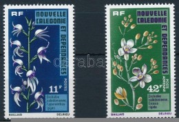 ** 1975 Orchidea Sor 2 értéke Mi 564-565 - Autres & Non Classés