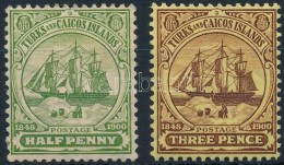 * 1905 Forgalmi Mi 43, 45 - Other & Unclassified