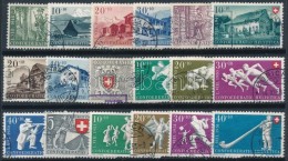 O 1948-1952 Pro Pátria 5 Db Klf Sor (Mi EUR 118,-) - Autres & Non Classés