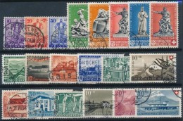 O 1936-1947 Pro Pátria 5 Db Klf Sor (Mi EUR 121,-) - Andere & Zonder Classificatie