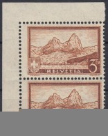 ** 1928 Mi 226 ívsarki Pár / Corner Pair - Other & Unclassified