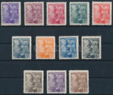 ** 1939 Franco Tábornok Mi 828-839 - Andere & Zonder Classificatie