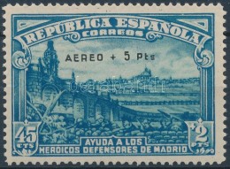 ** 1938 Madrid Védelméért (II) Mi 711 (apró Gumihibák) - Autres & Non Classés