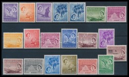 ** 1954 Forgalmi Sor + 1957 Forgalmi Bélyeg / Definitive Set + Stamp Mi 170-188, 191 - Autres & Non Classés