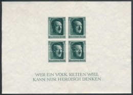 (*) O 1937 Hitler 2 Db Klf Blokk Mi 7, 9 - Other & Unclassified