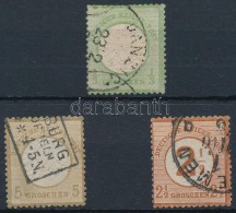 O 1872 Mi 17, 22, 29 (Mi EUR 115,-) - Andere & Zonder Classificatie