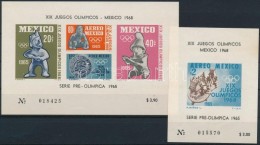 ** 1966 Olimpia Blokksor Mi 3-4 - Andere & Zonder Classificatie