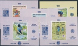 ** 1982/1985 5 Klf Cserkész Bélyeg Rotary Felülnyomású Vágott... - Andere & Zonder Classificatie