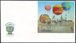 1983 HÅ‘légballon Blokk Mi 131 FDC - Autres & Non Classés