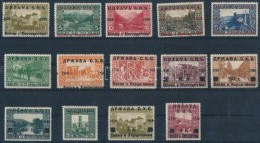 ** * O 1918 Felülnyomott Jubileumi Sor 14 értéke Mi 1-16 (Mi 9 és 16 Hiányzik /... - Andere & Zonder Classificatie