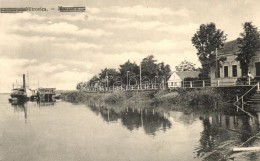 ** T1 Szávaszentdemeter, Mitrovica; Hajóállomás, GÅ‘zhajó / Port, Steamship - Non Classés