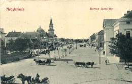 T3 Nagykikinda, Kikinda; Ferenc József Tér, Piac, W. L. Bp. 2129. / Square, Market (EB) - Zonder Classificatie