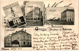 T4 Belovár, Bjelovar; Római Katolikus és Izraelita Templom, Zsinagóga, Déli... - Unclassified