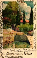 T2 Abbazia; Künstlerpostkarte No. 1136. Von Ottmar Zieher, Litho S: Raoul Frank - Non Classés