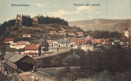 T2 Gölnicbánya, Gelnica; Thurzó-vár Romjai. B. Friedmann Kiadása  / Castle Ruins - Unclassified