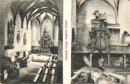 ** T2 Csetnek, Stítnik; Evangélikus Templom Belseje, Csernok RezsÅ‘ Kiadása / Church Interior - Non Classés