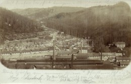 T2/T3 ~1900 Anina, Stájerlakanina, Steierdorf; Vasgyár / Iron Factory, Photo (fl) - Non Classés