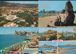 ** 26 Db MODERN Spanyol Városképes Lap / 26 MODERN Spanish Town-view Postcards - Non Classés