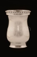 Ezüst (Ag.) Mini Váza, Jelzett, M:5,5 Cm, Nettó:31 G - Autres & Non Classés