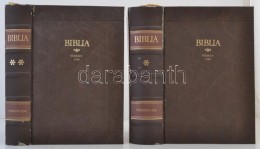 Vizsolyi Biblia. I-II. Köt. Budapest, 1981, Helikon Kiadó, Kner Nyomda. Kiadói Aranyozott,... - Zonder Classificatie