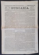 1866 Hungária, II. évfolyam. 107. Szám, 1866. Szeptember 6., Német Nyelven. - Non Classés