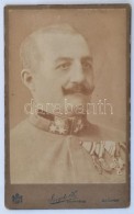 Cca 1900 Katona, Kitüntetésekkel / Soldier With Decorations 7x11 Cm - Other & Unclassified