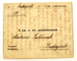 Cca 1914-1918 Elesett Katonától Hátrahagyott Kézzel írott Levél és... - Autres & Non Classés