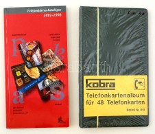 Kobra Telefonkártya Berakó 48 FérÅ‘hellyel + Telefonkártya Katalógus 1991-1998 - Non Classés