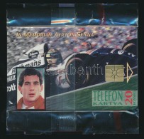 1995 'Ayrton Senna' Motívumos Telefonkártya Bontatlan Csomagolásban - Non Classés