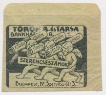 Cca 1910 Bp., V. Török és Társa Bankház. Sorsjátékhoz... - Publicités