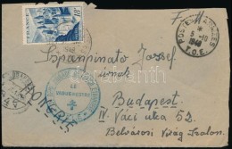 1948 Levél Az Idegenlégióból Magyarországra - Autres & Non Classés