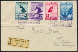 1936 FIS Sor Alkalmi Bélyegzéssel Ajánlott Levélen - Andere & Zonder Classificatie