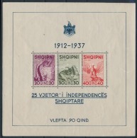 ** 1937 Függetlenség Sor 6 értéke Mi 252-254 + 258-260 +blokk Mi 1 - Sonstige & Ohne Zuordnung