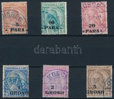 O 1914 Forgalmi Sor Mi 41-46 - Other & Unclassified