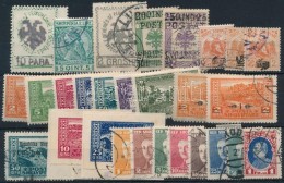 ** * O 1913-1927 Kis Stecklapnyi Vegyes MinÅ‘ségÅ± Bélyegtétel - Andere & Zonder Classificatie