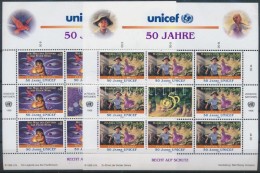 ** 1996 Unicef Blokkpár Mi 218-219 - Autres & Non Classés