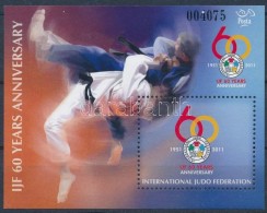 ** 2011 Nemzetközi Judo Szövetség Postai Emlékív - Autres & Non Classés