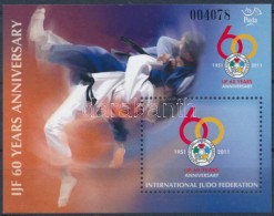 ** 2011 Nemzetközi Judo Szövetség Postai Emlékív - Andere & Zonder Classificatie