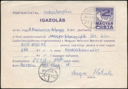 1983-1984 Befizetési Igazolás 1 Db Használt és 1 Db Használatlan - Autres & Non Classés