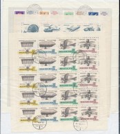 O 1965 Bélyegnap + 1967 Aerofila I-II 3 Hajtott Teljes ív (9.000) - Andere & Zonder Classificatie