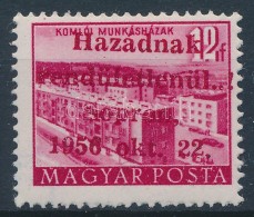 ** 1956 Sopron Épületek 12f Piros Felülnyomással (250.000) Garancia Nélkül / No... - Autres & Non Classés