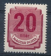 ** 1950 Forint Filléres Portó 20f Az értékszám KettÅ‘s Nyomatával - Andere & Zonder Classificatie