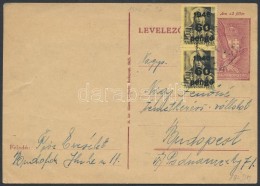 1946 (7. Díjszabás) Helyi LevelezÅ‘lap 1500P Helyett 120P Bérmentesítéssel - Other & Unclassified