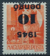 ** 1945 KisegítÅ‘ 10P/2f Fordított Felülnyomással (25.000) - Other & Unclassified